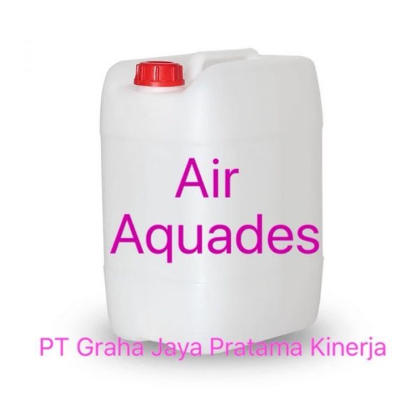 Air Aquades - Air perawatan Aki ,Laboratorium, Pharmasi 30 liter