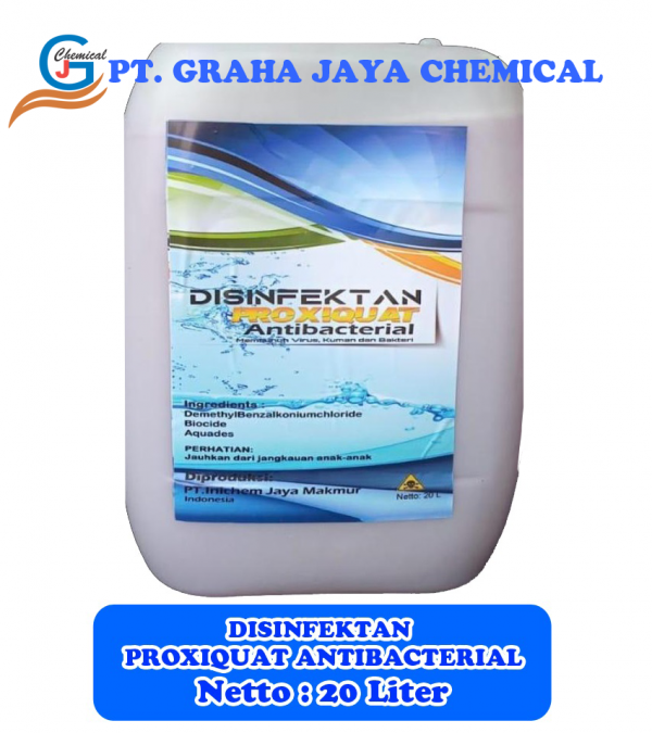 DISINFEKTAN PROXIQUAT Antibacterial Pembersih Luar Rumah [20 L]