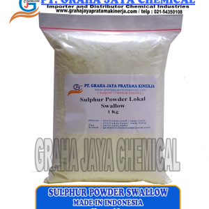 Sulphur Powder Belerang Mesh 325 Swallow Lokal Indonesia